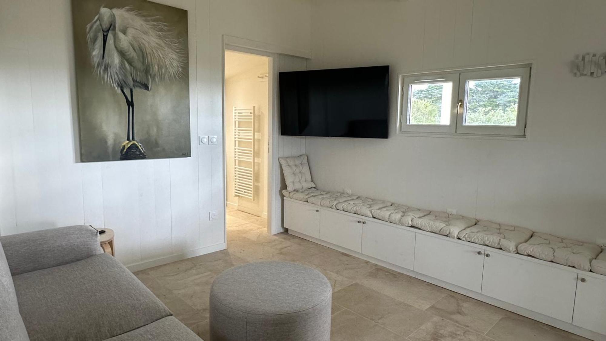 Maison Sur La Plage Avec Vue Mer Panoramique Le Martray Exteriér fotografie